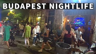 Tour Of The Best Budapest Nightlife Clubs And Ruin Bars [upl. by Arvonio]