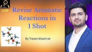 Revise Aromatic Reactions in 1 shot  By VK Sir [upl. by Kidd805]