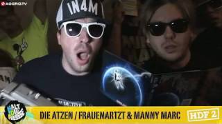 DIE ATZEN FRAUENARZT amp MANNY MARC HALT DIE FRESSE 02 NR 51 DISCO POGO OFFICIAL HD VERSION AGGROTV [upl. by Harbour]