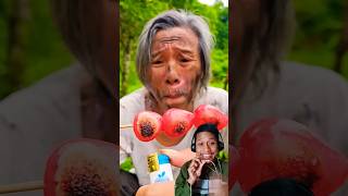 Sate permen terenak funny survivalskills fruit survivalskill mukbang food primitive comedy [upl. by Ynnavoeg191]