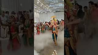 Grand entry by Traditional Kuchipudi Dancers for wedding function and all events  Raajsangeeth [upl. by Kyre823]