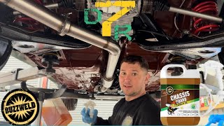 Ford Sierra Sapphire 20 Zetec And Turbo Conversion Tutorial PT8 Lanolin Oil Under Body Coating [upl. by Wehtta172]