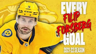 Every Filip Forsberg Goal From The 202122 NHL Season [upl. by Nowad28]