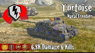 Tortoise  68K Damage 6 Kills  WoT Blitz Replays [upl. by Liu916]