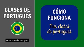 Cómo funciona Tus Clases de Portugués  Curso gratis de portugués [upl. by Kylila]