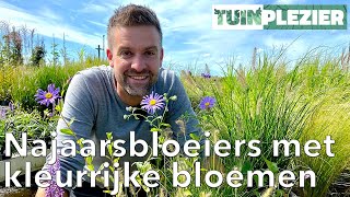 Najaarsbloeiers met kleurrijke bloemen  Tuinplezier [upl. by Rickert]