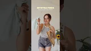 Skims Dupe On Myntra Under ₹500👀🤯 myntrafinds myntrahaul skimshaul affordablefashion [upl. by Yenreit]