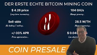 xIHS Presale startet  Der erste echte Bitcoin Mining Coin [upl. by Octavie]