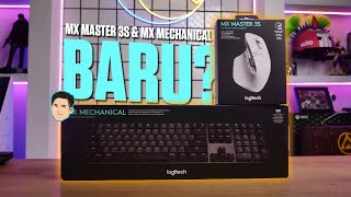 Logitech MX Master 3S vs Logitech MX Master 3 Logitech MX Mechanical vs Logitech MX Keys  ASMR [upl. by Ttereve]