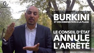 Burkini discrimination à la plage le conseil détat annule larrêté [upl. by Sisile]