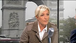 Marine Le Pen  je suis pour la peine de mortquot [upl. by Akemyt105]