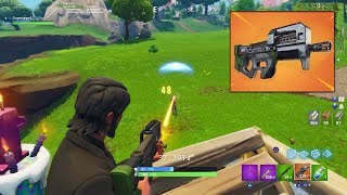 NOUVEAU PistoletMitrailleur Compact Gameplay TEST  Fortnite Battle Royale [upl. by Laven]