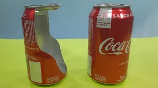 SURPER CRIATIVIDADE COM LATINHA DE COCA COLA [upl. by Nsaj]