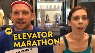 Elevator Marathon Prank [upl. by Ordisi]