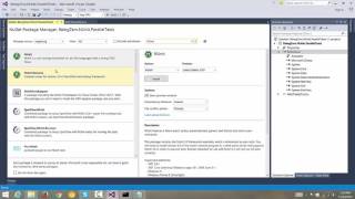 2  Creating Visual Studio NUnit Tests Project Selenium C Nunit Parallel Testing [upl. by Quincey]