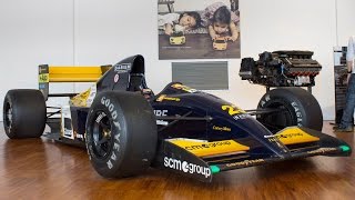 MINARDI F1 M191L  LAMBORGHINI MUSEUM 2014 HQ [upl. by Yeniffit]