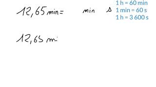 Convertir des heures minutes secondes 03 [upl. by Yl]