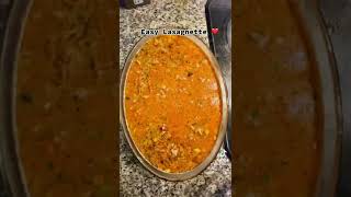 Easy Beef lasagna Lasagnette Recipe for you ❤️❤️ [upl. by Maximilianus]