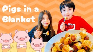 How to make Pigs in the Blanket  Easy and delicious snack [upl. by Donelle]