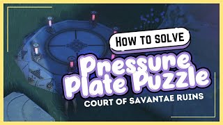 Wuthering Waves  Pressure Plate Puzzle in Court of Savantae Ruins [upl. by Chiarra]