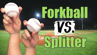 Forkball vs Splitter  Which Pitch is Better Slip Pitch [upl. by Inglebert]