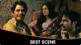 Best Scene  Nawazuddin Siddiqui Bidita Bag Jatin Goswami  Babumoshai Bandookbaaz [upl. by Ateval]