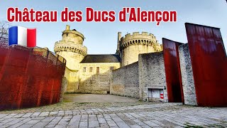 The Medieval Château des Ducs dAlençon  City Hall  Alencon France [upl. by Quint64]