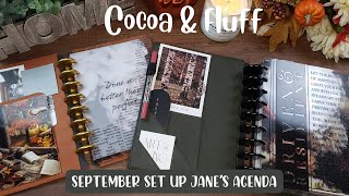 Planner Set Up  September Functional Planner  Finding Planner Peace [upl. by Nerissa85]