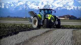 NEW Claas axion 850  ERMO pentavomere ARATURA [upl. by Stefano365]