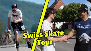 MEIN ERSTES Inlineskate Rennen😍 Swiss Skate Tour Vlog klettgau  Interview mit olivergrob0512 [upl. by Coffee]