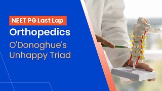 NEETPG Prep  Orthopaedics  ODonoghues Unhappy Triad by Dr Daivik Shetty [upl. by Angeli]