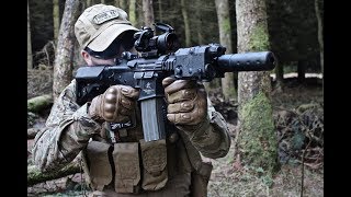 Airsoft War FPS Action quotAnzio Campquot England HD [upl. by Bertelli]