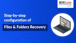 Stepbystep configuration of Files amp Folders Recovery [upl. by Warenne]