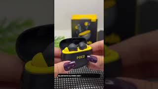 Fone Bluetooth Poco Pods fonebluetooth tws tecnologia xiaomi pocophone unboxing [upl. by Inness]