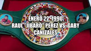 ESTE DIA EN EL BOXEO Raul Jibaro Perez vs Gaby Canizales [upl. by Roswald]