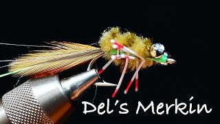 Dels Merkin Crab Fly Tying Instructions by Charlie Craven [upl. by Eelaroc]