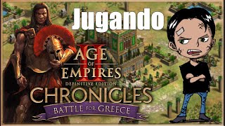 Jugando la campaña de Chronicles Battle for Greece  Age of Empires II  Part 1 [upl. by Lyons]