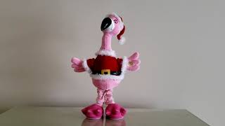 Coynes amp Company Christmas Flamingo  quotSanta Claus is coming to townquot [upl. by Nakah]