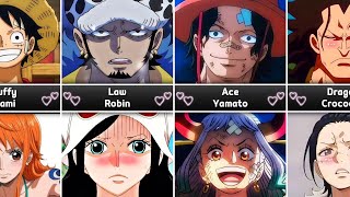 Popular Love Connections in One Piece [upl. by Ativak]