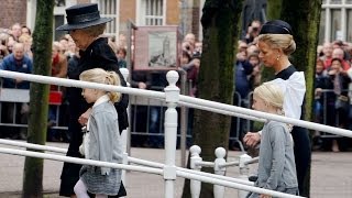 5 Jaar geleden het Ski ongeluk  herdenking Prins Johan Friso in Delft [upl. by Russell399]