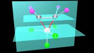 07Interaction between Ethylene HOMO and LUMO and Platinum Tetrachloride dorbitals [upl. by Ahsienyt]