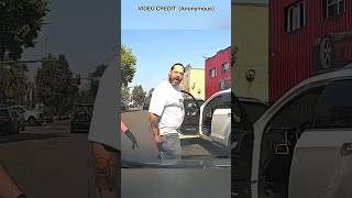 Crazy Road Rager Has An Embarrassing Meltdown [upl. by Moffitt]