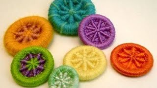 DIY  Crafts  How to Make Dorset Buttons [upl. by Cynthea]