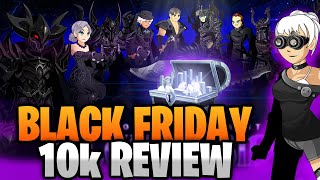 Black Friday 2023 10k Collection Chest Review AQW week 1 [upl. by Aratahs676]