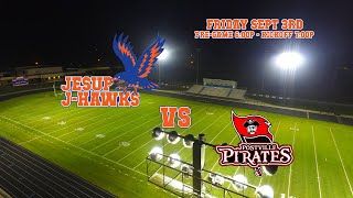 Jesup JHawks FB vs Postville Pirates  9321 [upl. by Ledua]