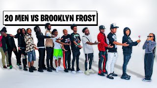 20 MEN VS 1 YOUTUBER  BROOKLYN FROST [upl. by Yerok]