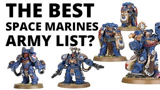 Why are SO MANY People Running this Space Marine Army List Ultramarines Vanguard Spearhead Review [upl. by Anelra]