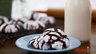 How to Make Chocolate Crinkles  Cookie Recipes  Allrecipescom [upl. by Ametaf]