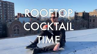 ROOFTOP COCKTAIL TIME  quotMOSQUITOquot mezcal amp ginger [upl. by Farman409]