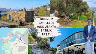 BODRUM DA SAHİLLERE 10DK UZAKTA RÜYA GİBİ SATILIK TAŞ EV [upl. by Nirret258]